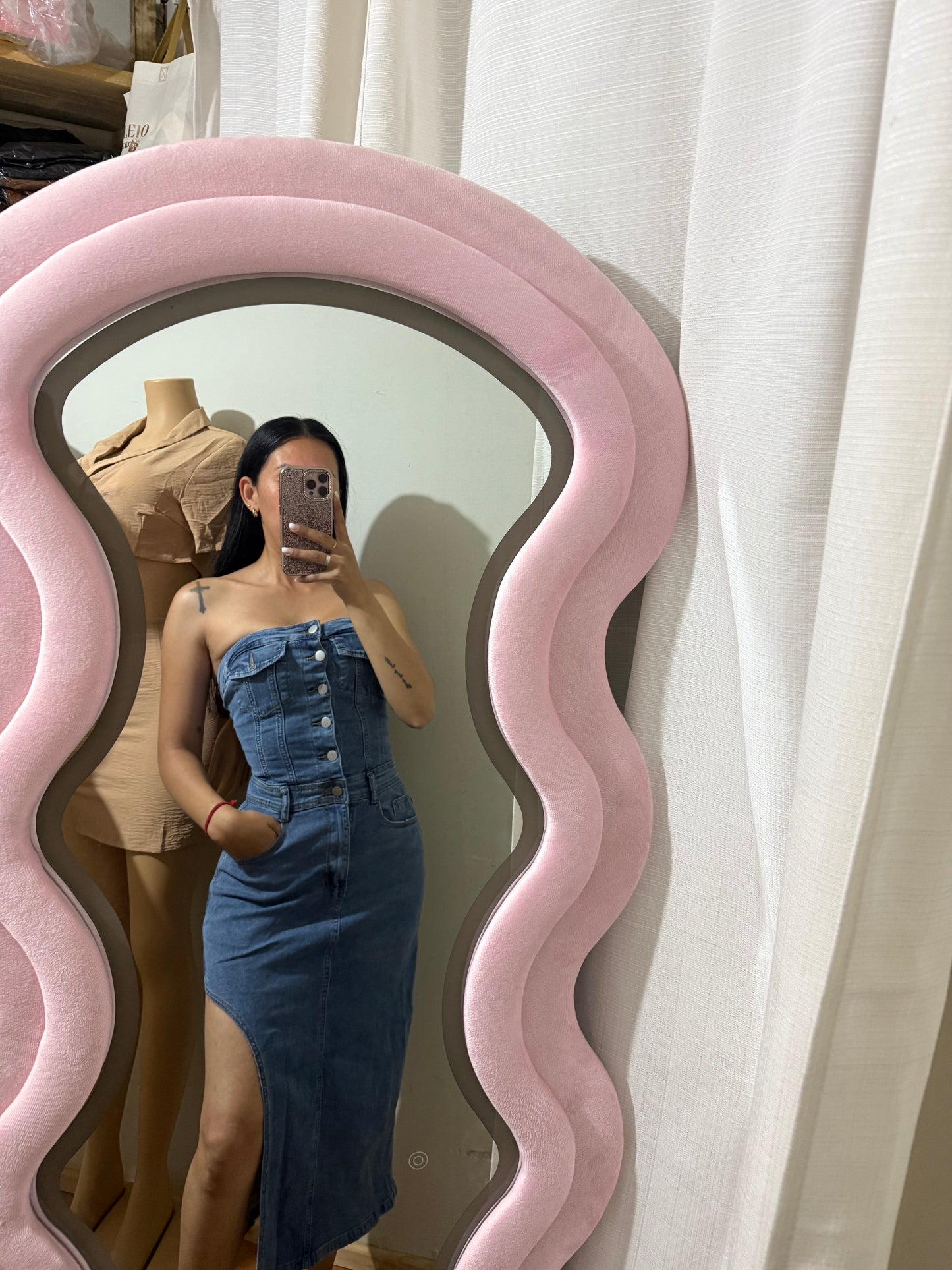 Maxi vestido Jeans